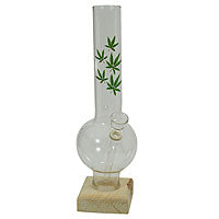 Glass water bong waterpipe