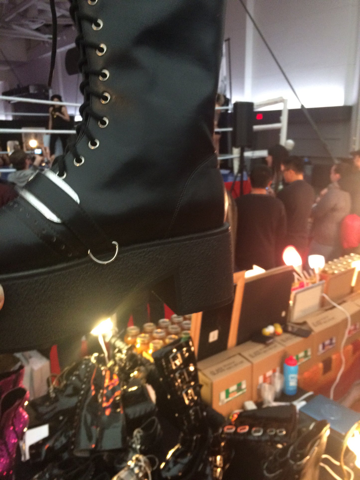 Boot silver top