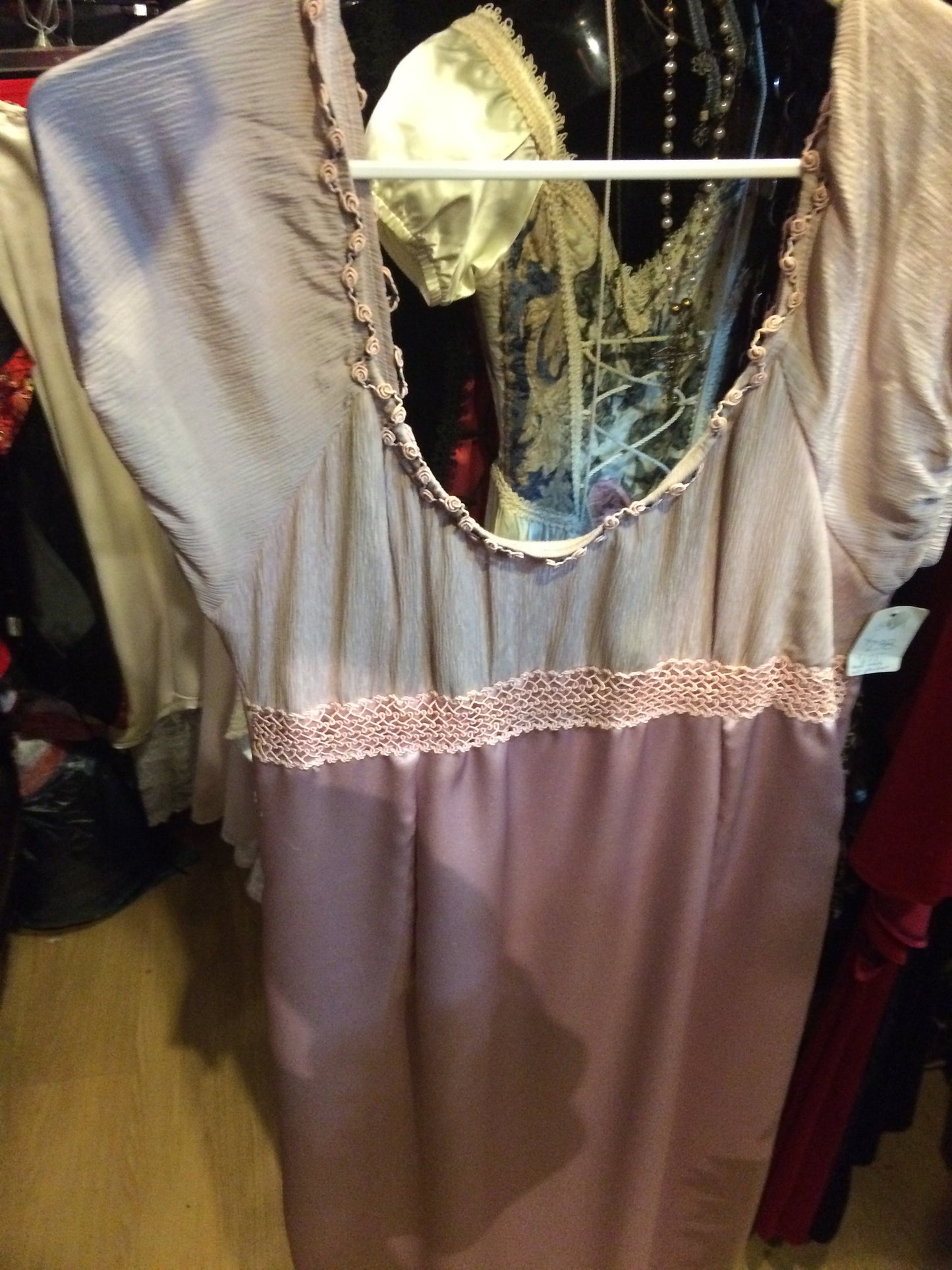 Pink prom dress