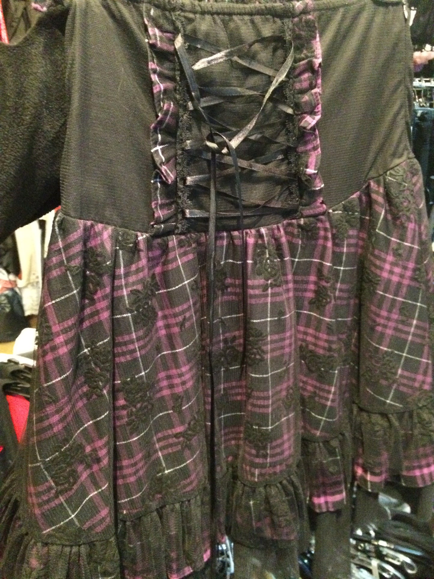 Purple skirt
