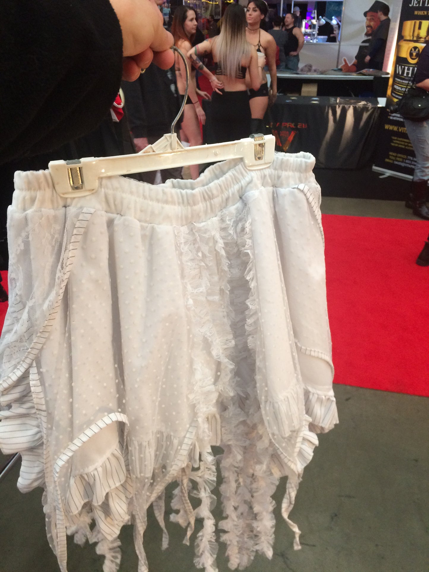 White skirt