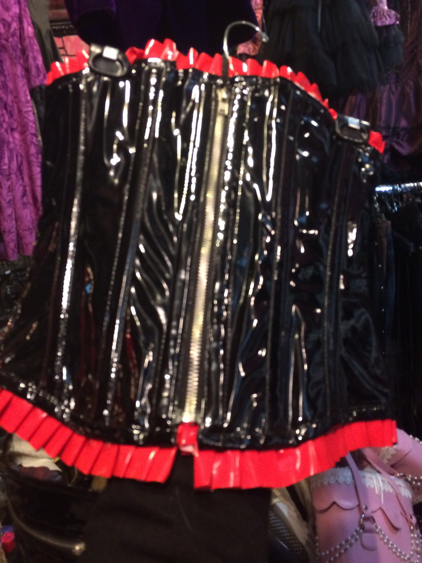 Orange and pvc coset