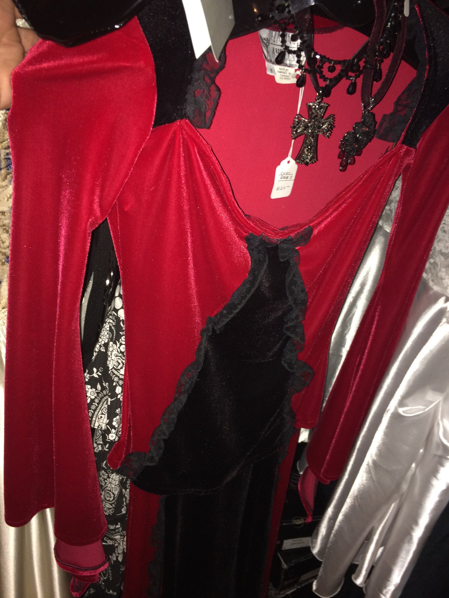 Red dress