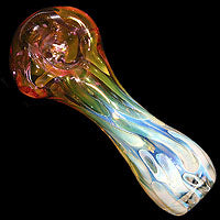 silver gold fume spoon